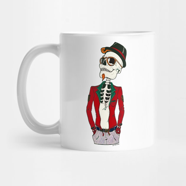 Hipster Skeleton. by LuDreams